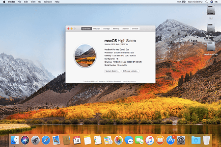 macOS High Sierra 10.13.1 download